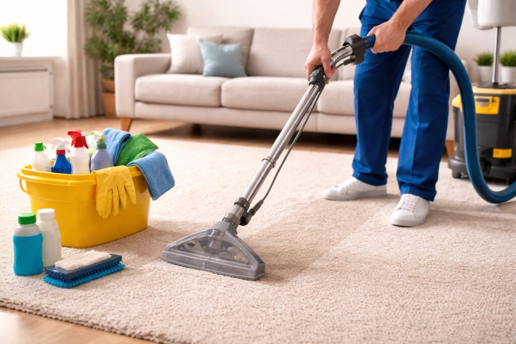 Čištění koberce